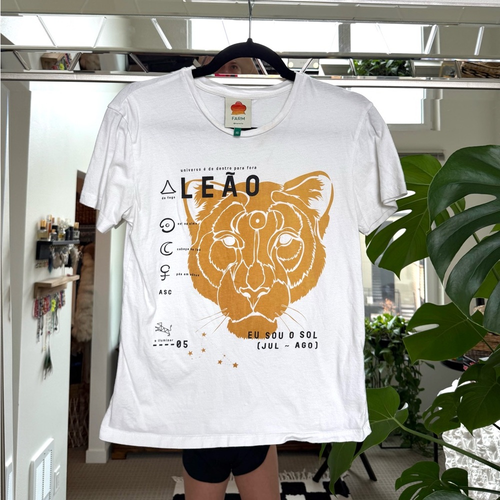 FARM Rio Zodiac Leo Tee - Picture 3 of 5
